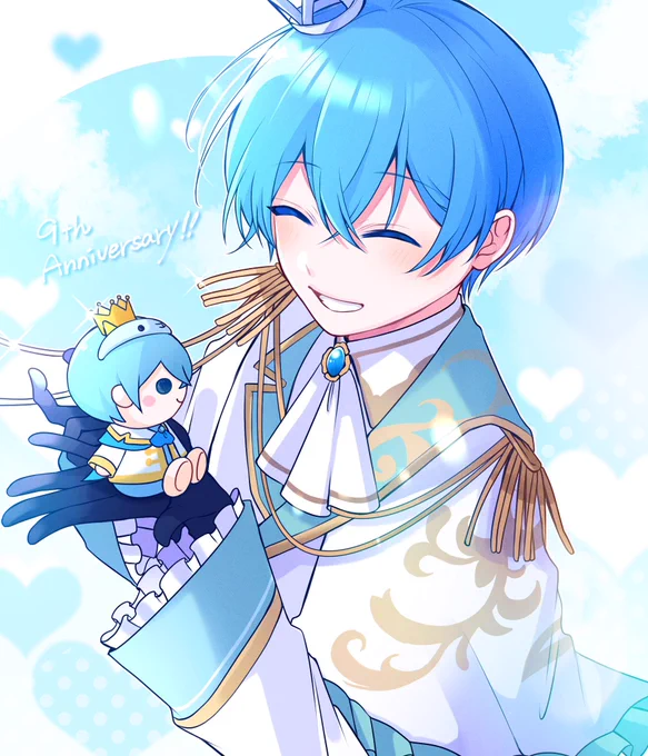 9周年おめでとうございます⟡꙳これからも応援してます#ころんくん活動9周年#ころんくん 