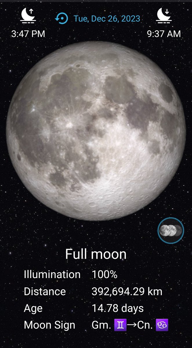 Tonight's #fullmoon is the last of 2023.  Also known as the #coldmoon or #longnightmoon it rises during the longest and coldest nights of the winter.

#looktothesky #christmas