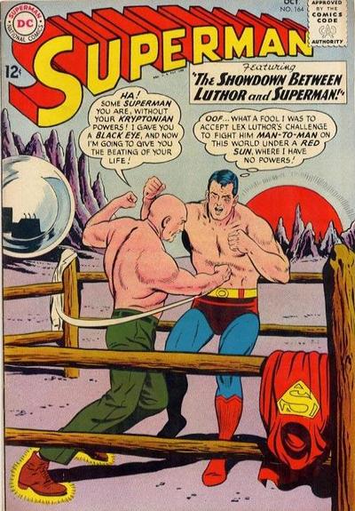 #HappyBoxingDay with #Superman and Luthor.  davescomicheroes.blogspot.com/2015/12/superm…