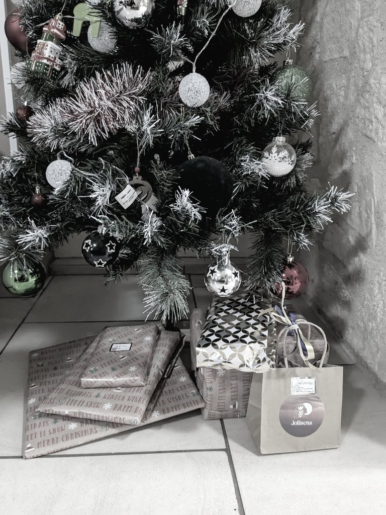 #Haïku #poésie #littérature 

          Noël, en noir et blanc,
-Comme dans un film d'antan-
             S'en va lentement 

                           🎀

#Noël #JoyeusesFêtes #famille