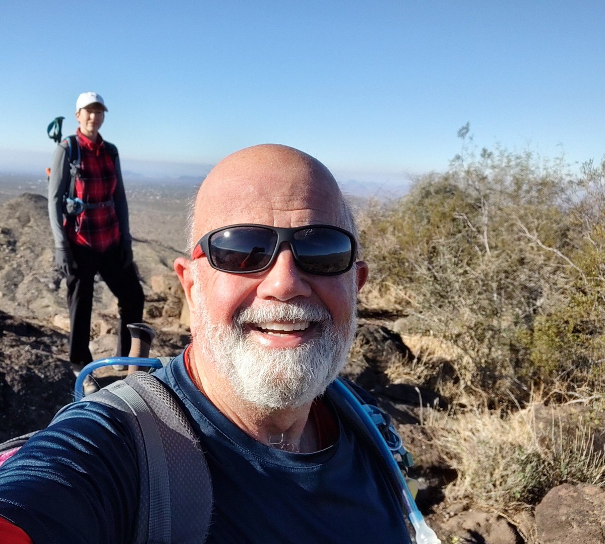 KartsHuseonica's tweet photo. Busting out the miles with Jess in the McDowell Sonoran Preserve. Special thanks to @flipsockz https://t.co/RfOqjpNGnV