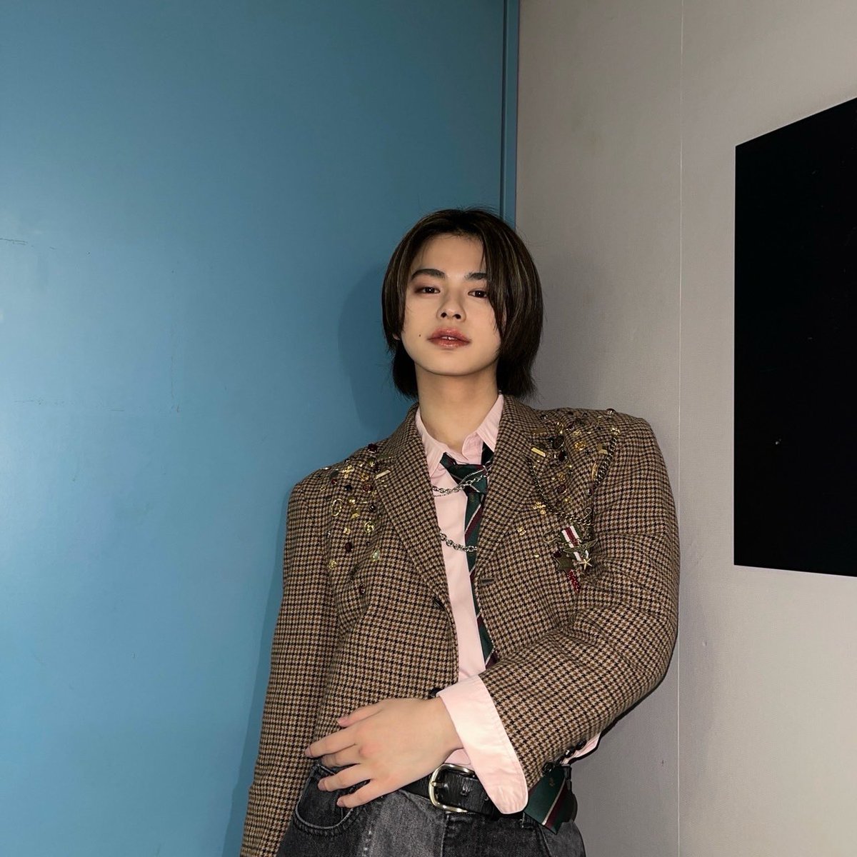 official__INI's tweet photo. [#松田迅]

今日も頑張りましたぁ😎

#INI #MATSUDAJIN https://t.co/sAaUjd25wW