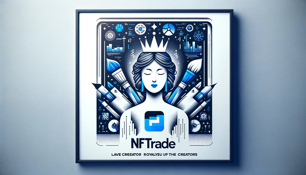 During this festive season, we celebrate the spirit of creation and sharing. 🎨🌟 On #NFTrade, creators have the power to decide their royalties and continually earn from their work. Your art, your rules. Wishing everyone a joyful holiday! #NFT NFTMarketplace #NFTRoyalties