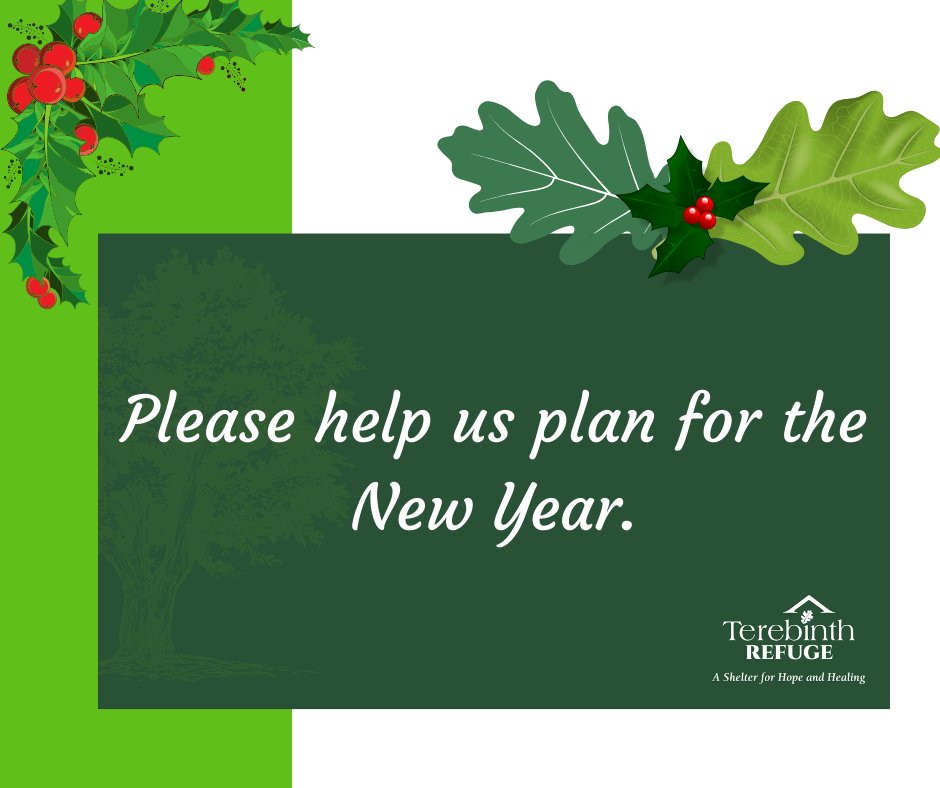 TerebinthRefuge's tweet photo. Having a safety plan helps the women identify &amp; create action steps to help reach their individual goals.
Would you make a plan to consider a Year End Tax deductible gift to assist us in continuing to provide these much needed services? Please visit https://t.co/RVnj66LHOf https://t.co/FmlwhyZspV