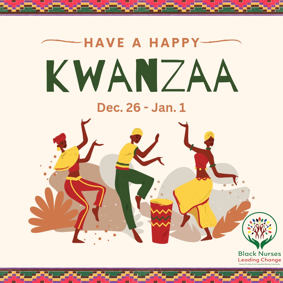 Happy Kwanza! Take time & reflect on the 7 Principles of Kwanza. Umoja (Unity) Kujichagulia (Self-Determination) Ujima (Collective Work and Responsibility) Ujamaa (Cooperative Economics) Nia (Purpose) Kuumba (Creativity) Imani (Faith) #seasonsgreetings #happyholidays