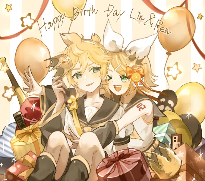 Happy Birthday リンちゃんレンくん #鏡音誕生祭2023 