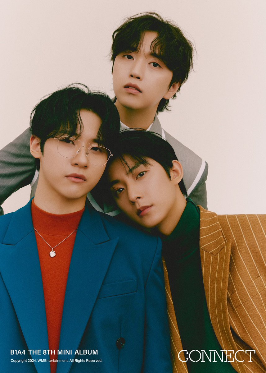 _B1A4OFFICIAL's tweet photo. B1A4 THE 8TH MINI ALBUM [CONNECT]

CONCEPT PHOTO #CONTINUE

2024.01.08 6PM (KST)

#B1A4 #신우 #산들 #공찬
#CONNECT https://t.co/MAszQWKSNU