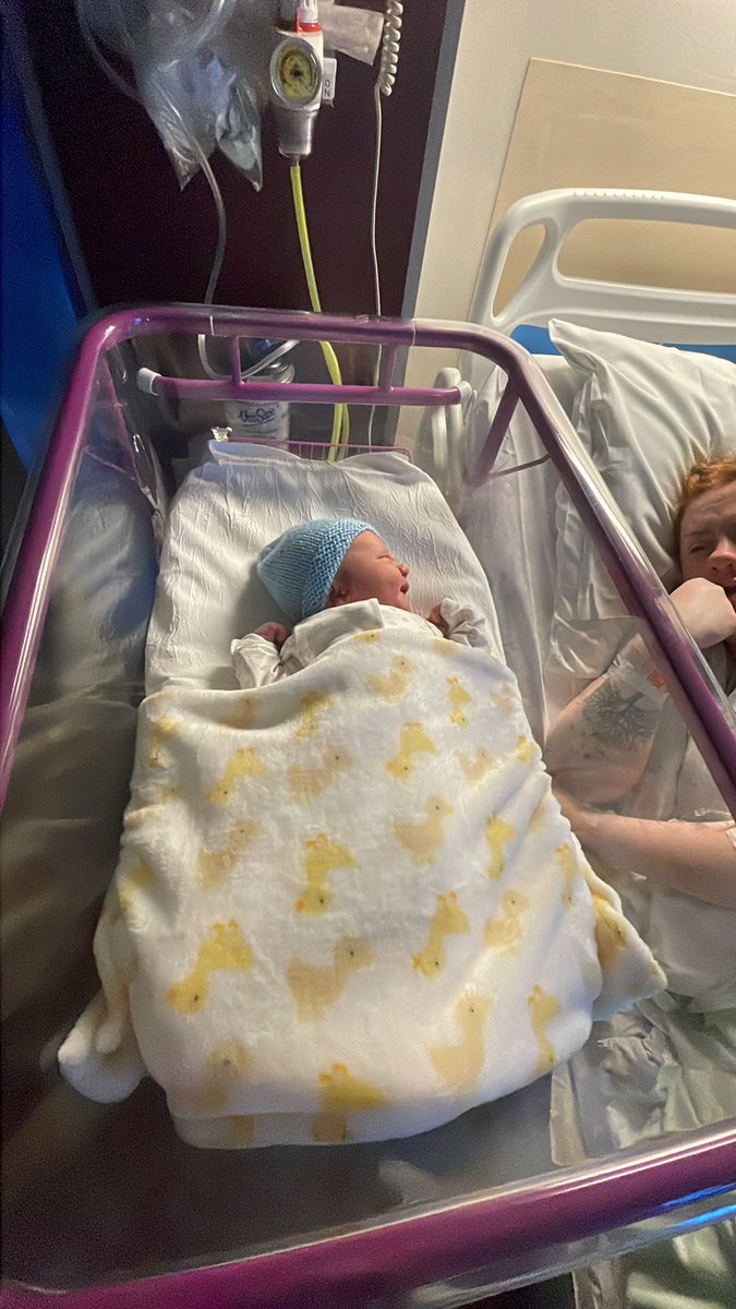 MattyDobson24's tweet photo. I would like to introduce everyone to Logan Dobson. Born 26th December 2023 at 4:37am. He weighs 7 pounds 11 ounces. 

I’m so proud of you Savannah Worthy, you were absolutely amazing despite the 3 days of early labour and 24 hours of active labour. https://t.co/9trJtVd1J2