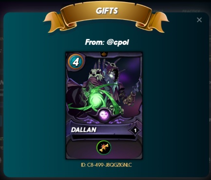 Astreon3's tweet photo. Beyond the tokens & assets, there is something that is priceless in #splinterlands: the friendships. Many thanks @cpol for this #Christmas gift! #spanish #dlike #story #pob #hivegaming #hive #proofofbrain #neoxian #nftgamela #hbd #dbuzz #CryptoDBuzz #splintertalk #cent #DBuzz https://t.co/sm4LIa4ow7