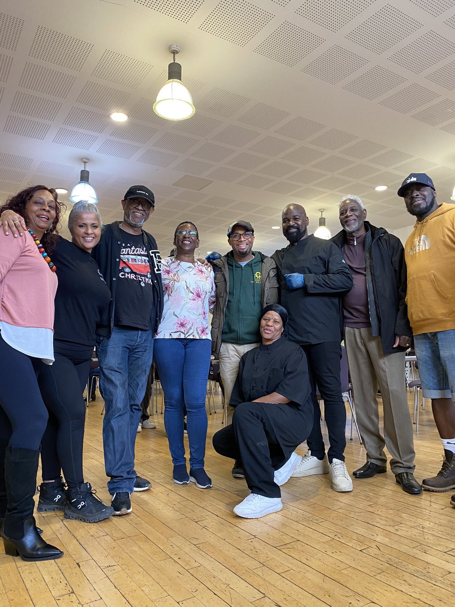 cllr_robert's tweet photo. At the Chalkhill Community Centre celebrating Christmas with the Mayor of Brent, award winning Chef Colin Brown and Community Champion Diane Johnson- talking loneliness at our Merry Friendsgiving event #MayorofBrent #ChalkhillCommunityCentre #Brent Council https://t.co/Jfe7kUsTv2