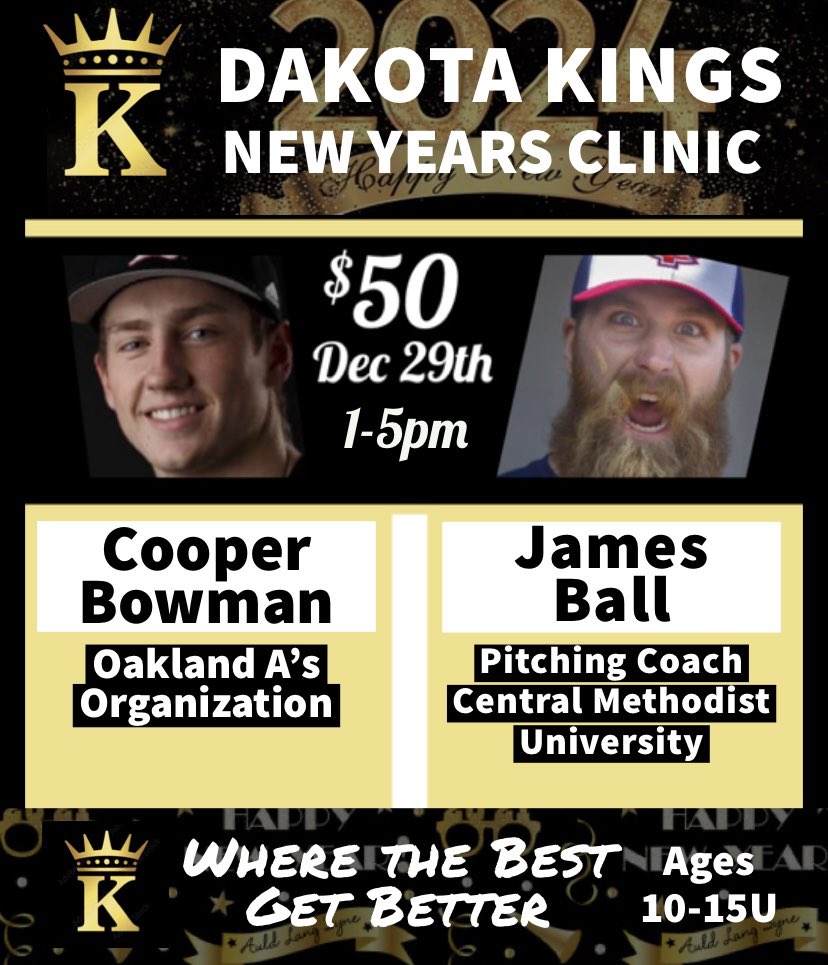 Dakotakings605's tweet photo. Only a Few Spots Left!
Registration Link
https://t.co/vZ6vs2YKw2 https://t.co/nRizAvCetU
