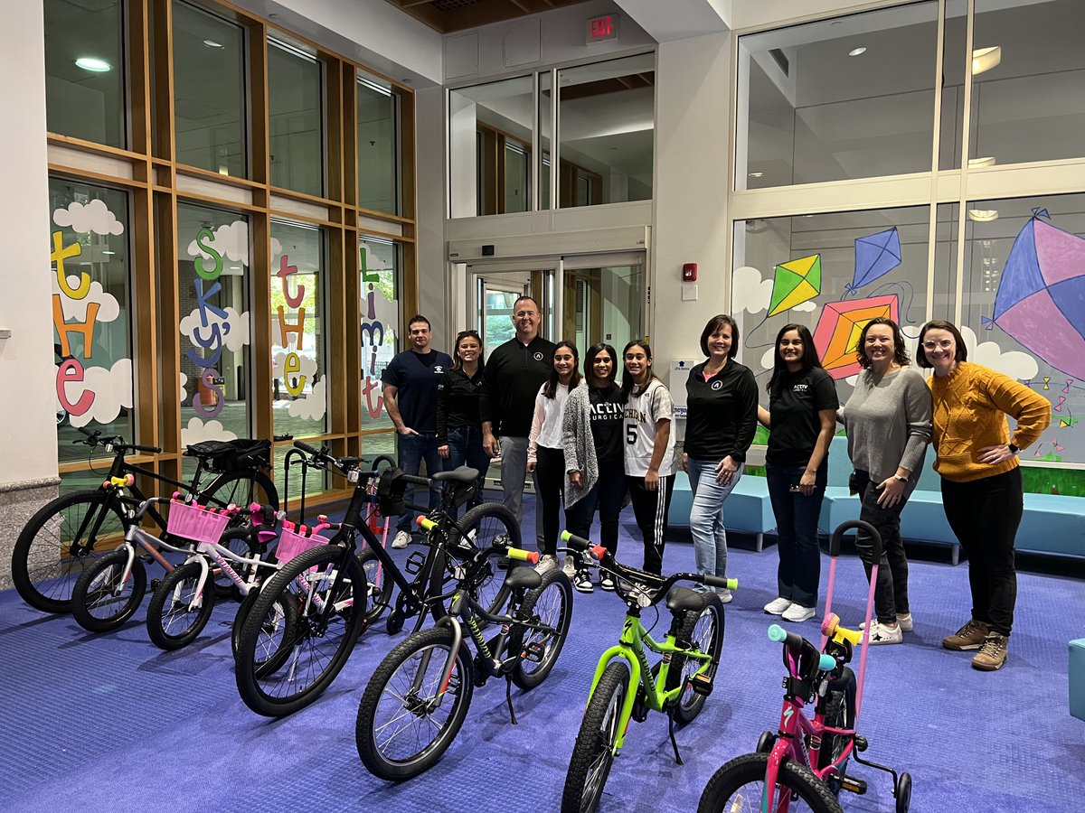 ActivSurgical (@activsurgical) on Twitter photo Earlier this year, #TeamActiv worked with Team BRAVE (Boston Firefighters Burn Foundation) & <a href="/ShrinersBoston/">Shriners Children's Boston</a> in the #PedalsForHope project. Our team modified & adapted bicycles for childhood burn survivors. This was truly our final highlight of 2023!
#MedtechGivesBack Earlier this year, #TeamActiv worked with Team BRAVE (Boston Firefighters Burn Foundation) & <a href="/ShrinersBoston/">Shriners Children's Boston</a> in the #PedalsForHope project. Our team modified & adapted bicycles for childhood burn survivors. This was truly our final highlight of 2023!
#MedtechGivesBack