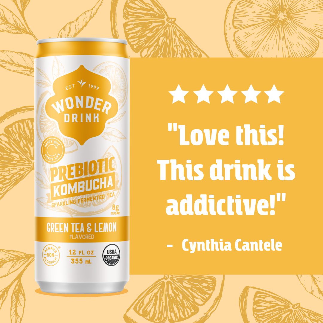 There's just a few days left to save 40% off all Wonder Drink kombucha with code WONDER40 at checkout. 
ow.ly/Qz0750Q52Cr

(While supplies last. May not be combined with other codes. Not valid on subscription orders. Code expires 12/31/23.)