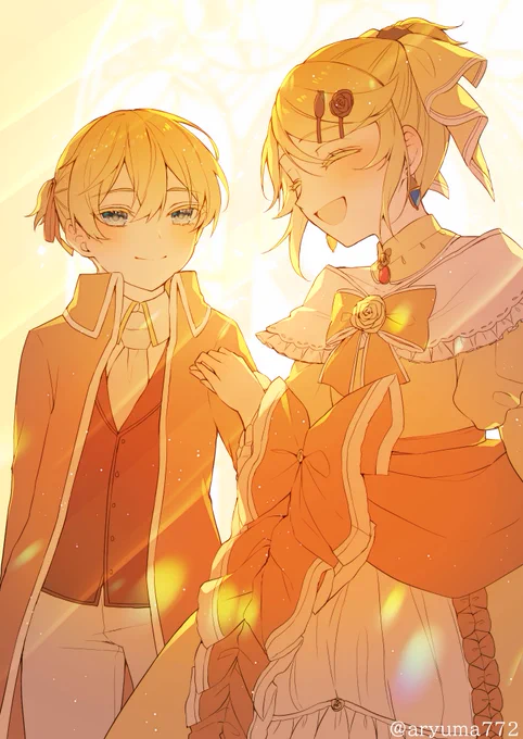 #鏡音誕生祭2023 #鏡音リン #鏡音レン 素敵な15周年イヤーをありがとう16周年もよろしくね 