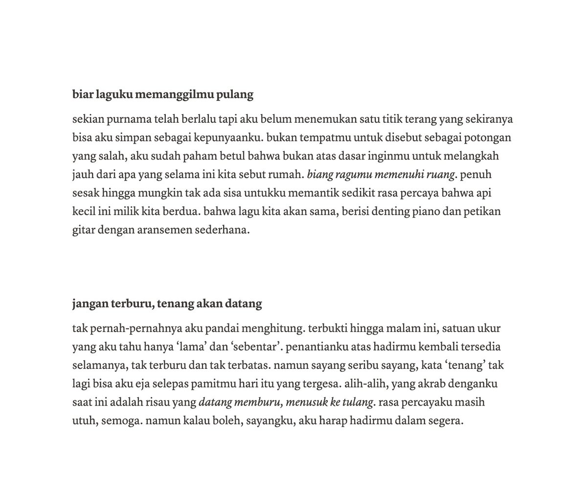 windflowersss's tweet photo. hormat kepada angin (2023; bersambung)

#your_thyme https://t.co/YGRpYnfqAX