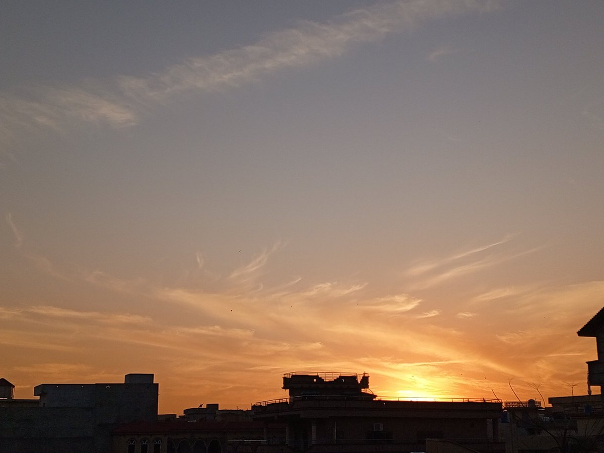 Sunset from my house 🏠 🥹♥️