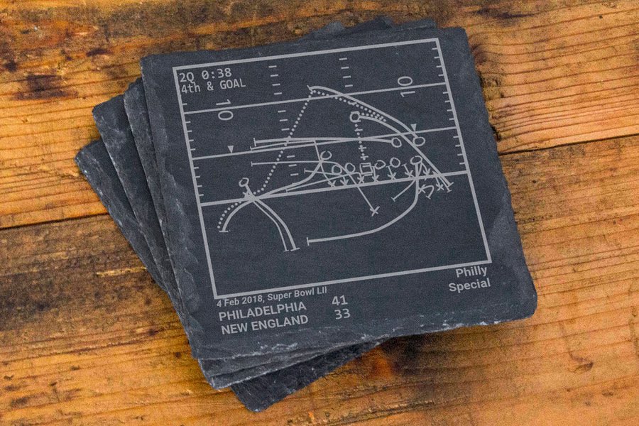 PHLEaglesNation's tweet photo. ‼️ #PHLSN GIVEAWAY🚨

👉Philadelphia Eagles Greatest Plays: Slate Coasters (Set of 4)👈

1 lucky #Eagles fan will win!

To win👇
1) RT this post
2) FOLLOW @PlaybookProduct &amp; @WegrynENT 

#FlyEaglesFly | #PHLSportsNation     

👉Winner announced 12/31-8:00PM EST https://t.co/FESnkDsYre