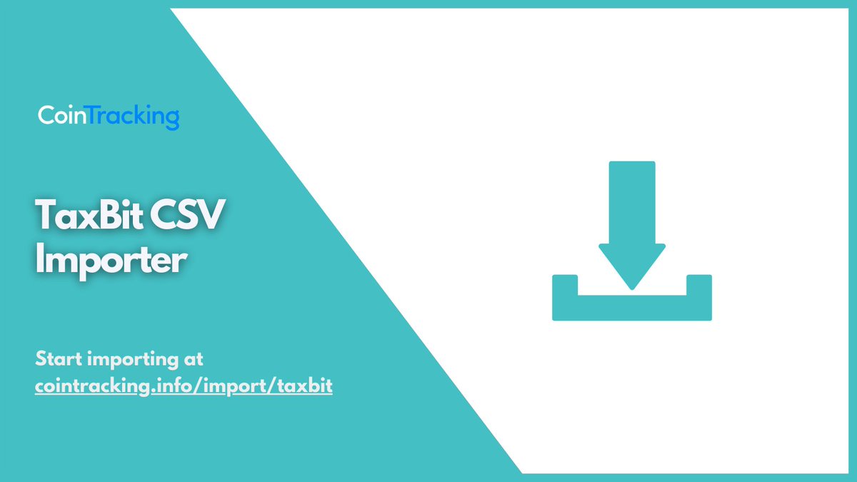 Coin_Tracking's tweet photo. Moving from TaxBit?

We can help🤗

You can import your trades from #TaxBit into CoinTracking easily with our new importer👀

Download your transactions as CSV and import it at https://t.co/u0i8IbtuS1 https://t.co/P68fgjfIUx