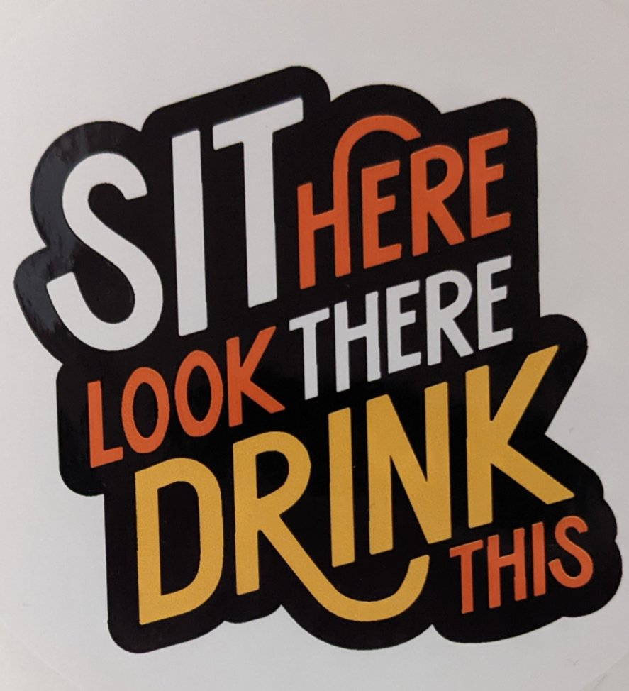 SitLookDrink's tweet photo. @ThatEricAlper "Sit Here, Look There, Drink This"

https://t.co/QenyRxIFwv https://t.co/8kYBkHNqmU