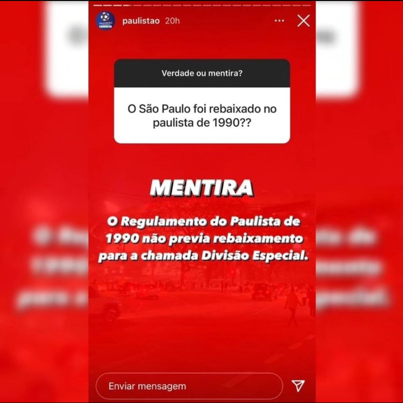 Spfcsinceridade's tweet photo. SÓ EXISTE UM REBAIXADO E SEM MUNDIAL NA BARRA FUNDA. https://t.co/LpVDFS2Eq9
