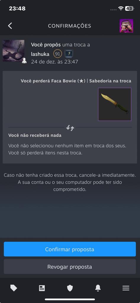 Edicarlo7's tweet photo. aqui fica minha indignação ainda tem pessaos q fazem esse tipo de coisa e @valvesoftware n pode toma nenhuma atitude sobre o assunto @Cachorro1337 ajuda nois please https://t.co/jfkna2uhGz