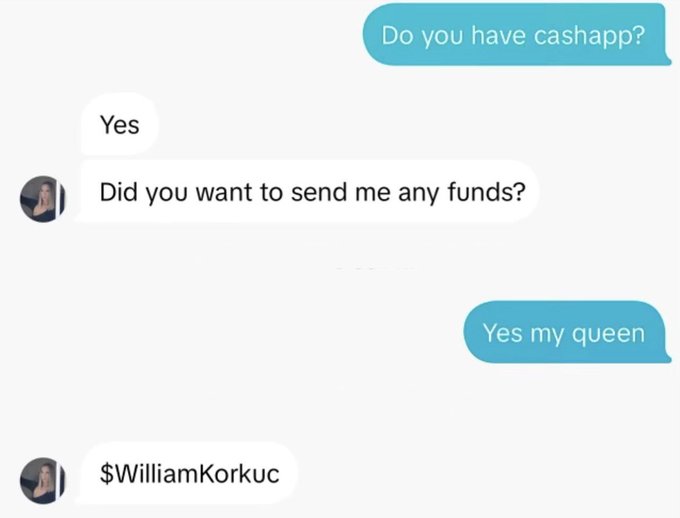 Please don&rsquo;t fall for this 🥲  William should be ashamed of himself  If you have time, please report his