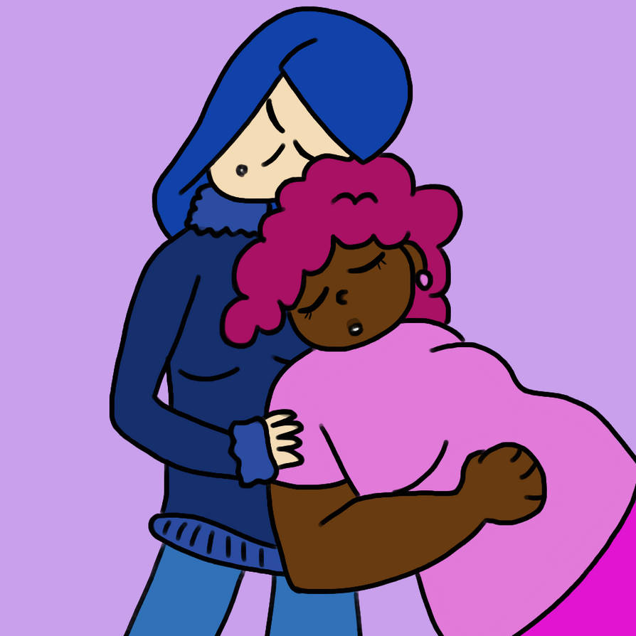 TheMoonsAceCard's tweet photo. As soon as I found out they have canon (?) human designs, I knew I had to draw them again. Also, Fuzz reminds me of Pinkie Pie #SoftSoda #FizzAndFuzz https://t.co/xJ0rlNB3s5