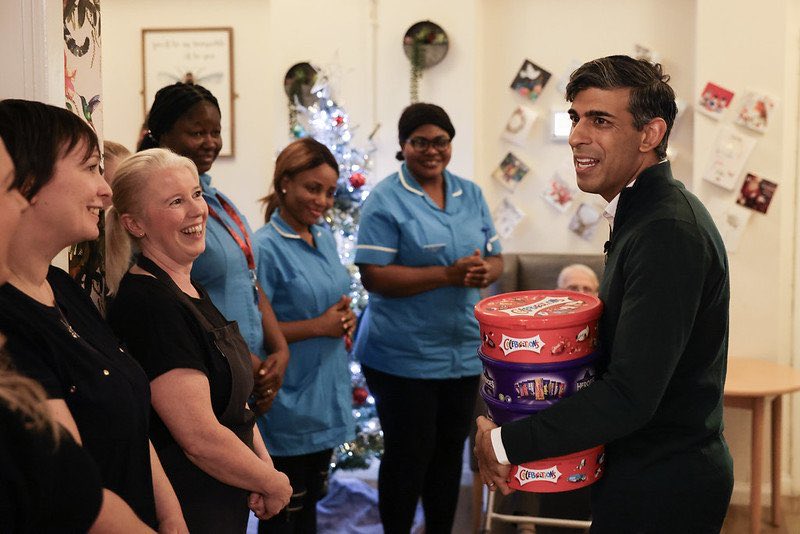 “… so no pay rise but please circulate these amongst all 738,000 of you”.