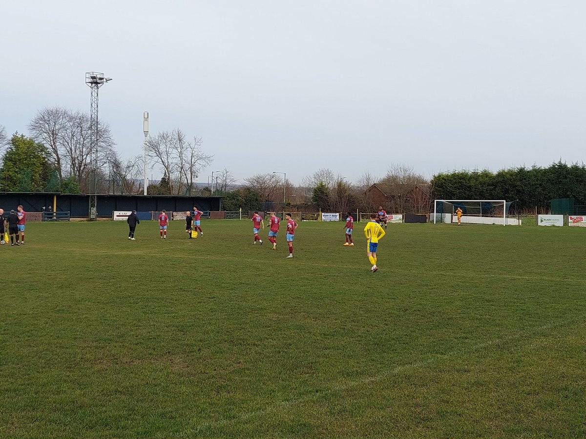 Bank Holiday football at Tividale v Wolverhampton Casuals.