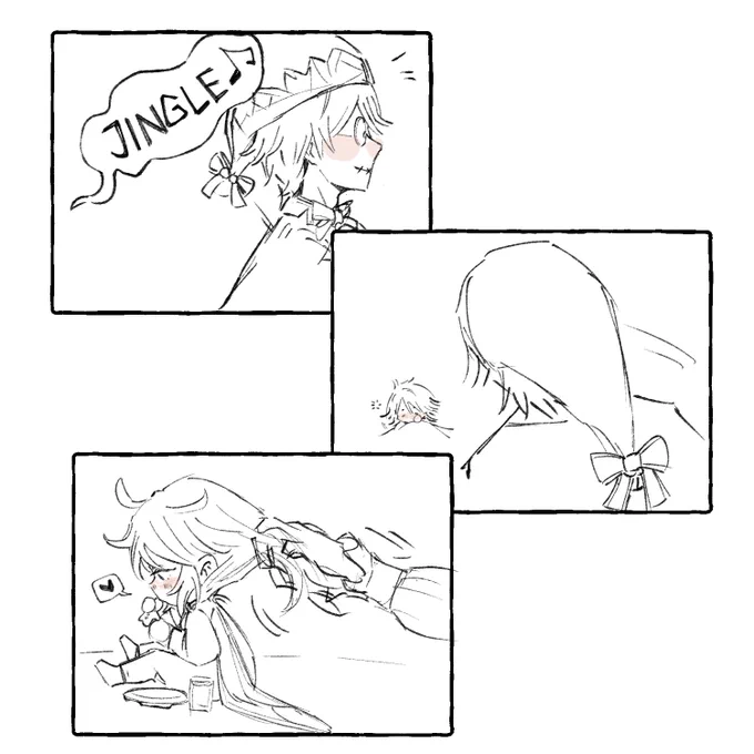 Victor applied his present wrapping skills 🎁

Just one more doodle planned to wrap this up and I'll move on to the next one…suddenly so many new Luca dropped ( ・᷄ὢ・᷅ ) 