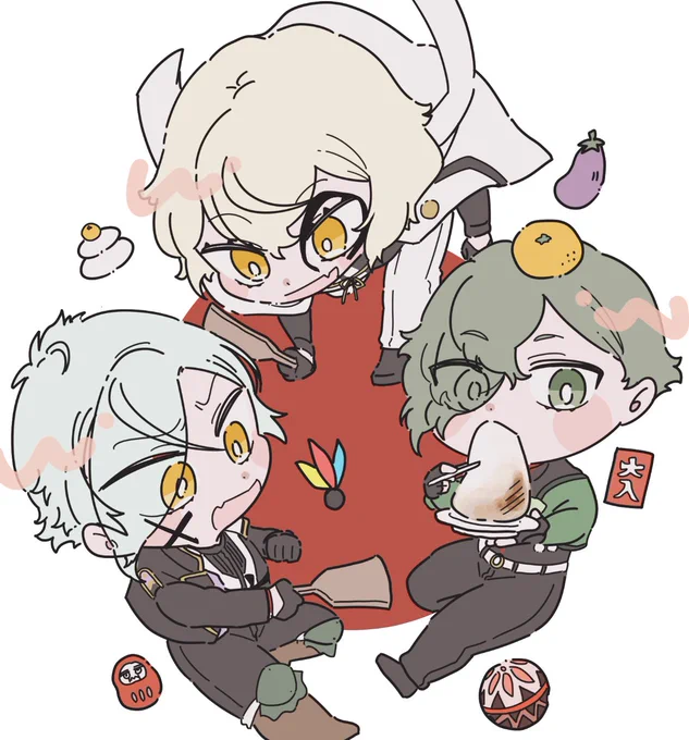 通販用おまけイラストできた〜 
