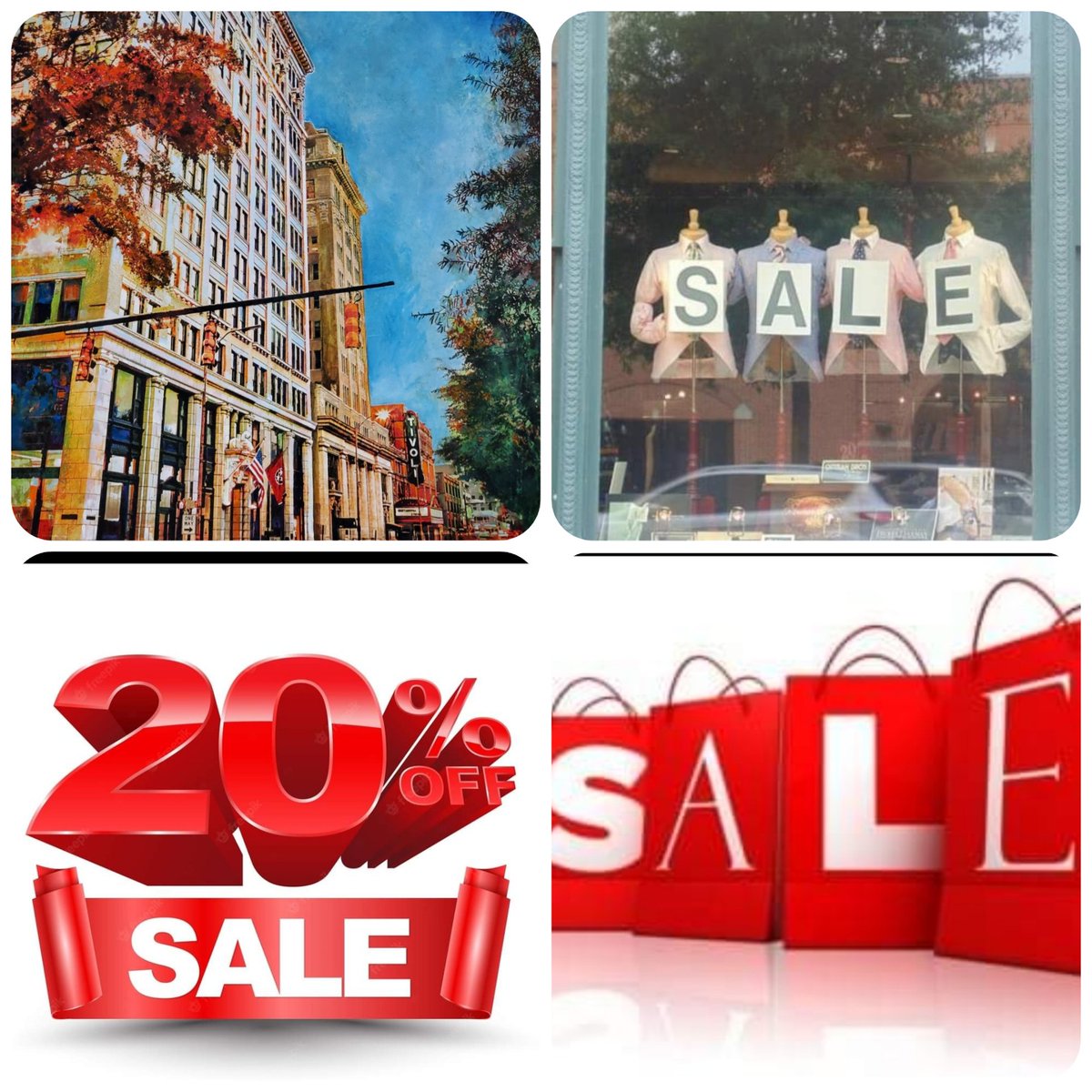 BruceBairdCo's tweet photo. Come in today for our after Christmas sale.  Selected sportswear and clothing 20% OFF.  We have our famous 70% OFF sale table featuring real good buys.  See you soon. https://t.co/pFUNIWtbpJ