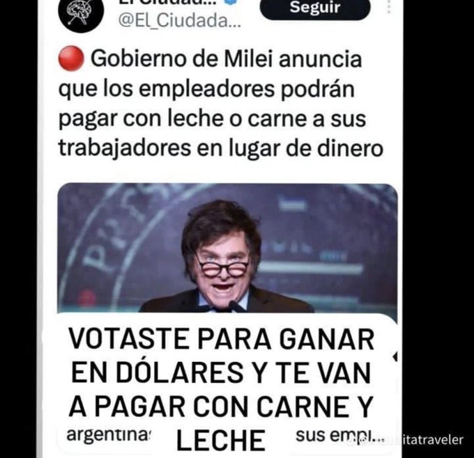 Si esto fuese en Venezuela, qué diría la prensa Pre-Pago.