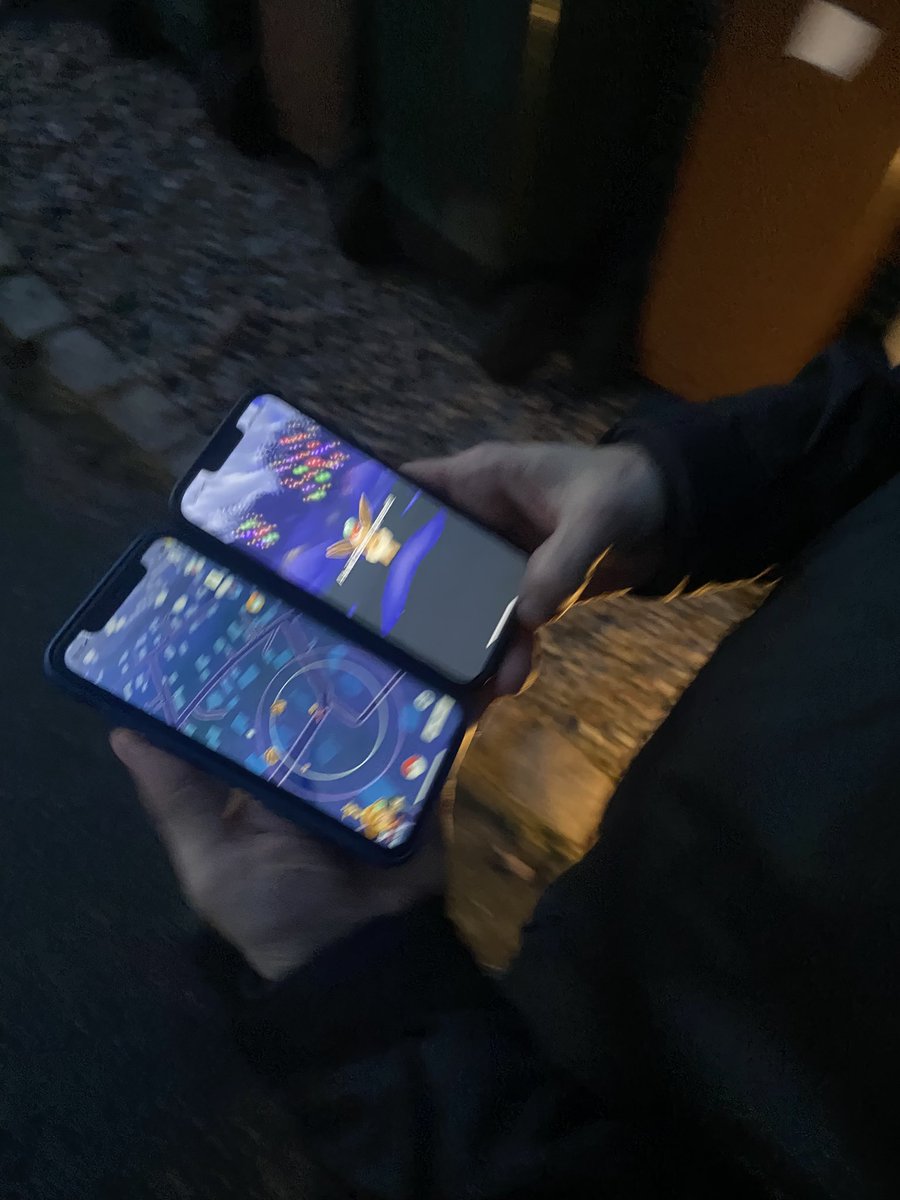 Exethkv's tweet photo. Dad has a second phone to play Pokémon go on after his main acc hit 50, legit cancer smurfing on low elo pokemon go kids https://t.co/t2aoT3LnJf