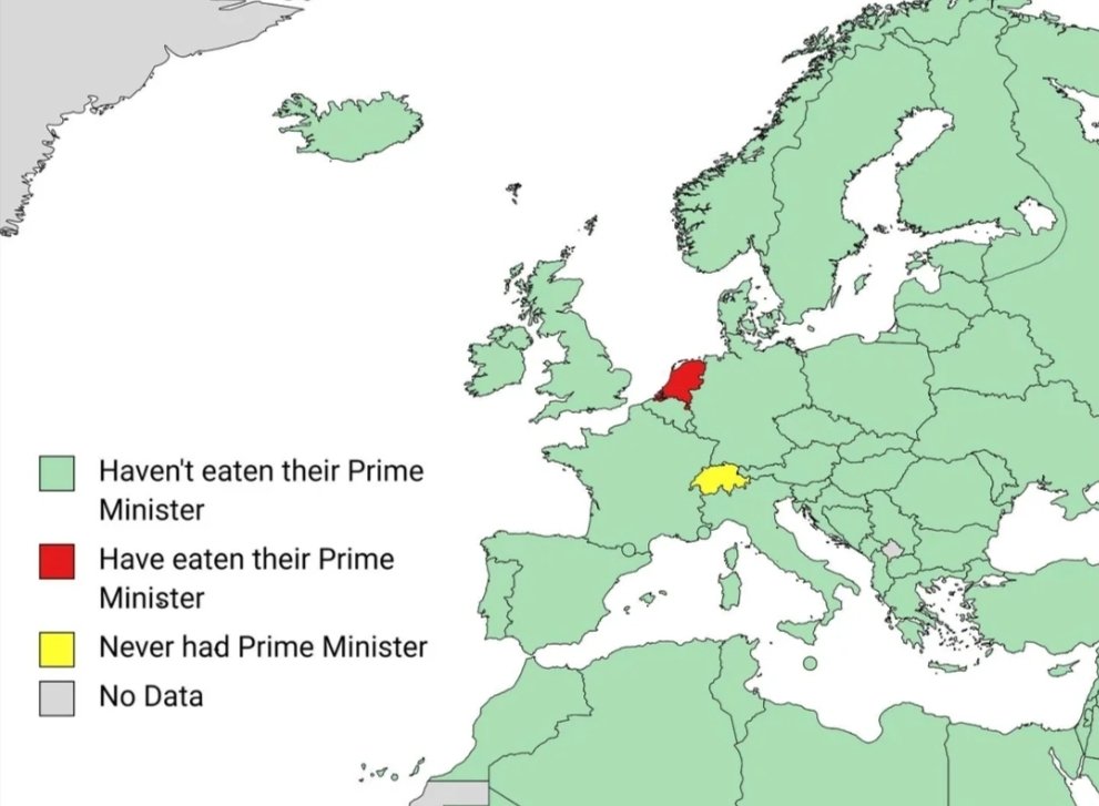 JoeKassabian's tweet photo. Prime Ministers have a low chance of being eaten, but it's never zero. https://t.co/21gE9a0QYP