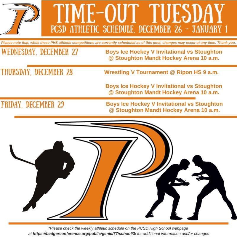PortageCSD's tweet image. #TimeoutTuesday for the week of December 26 - January 1, 2024

Go Warriors!

🧡 #PortageWarriorWay 🖤