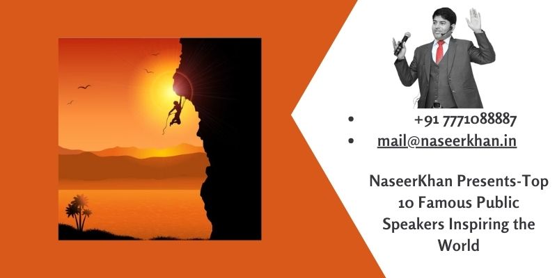 NaseerKhan Presents-Top 10 Famous Public Speakers Inspiring the World

Consult Now-  naseerkhan.in

#WorldBestMotivationalSpeaker
#InspirationalSpeakers
#FamousPublicSpeakers
#BestPublicSpeakers
#Kolkata