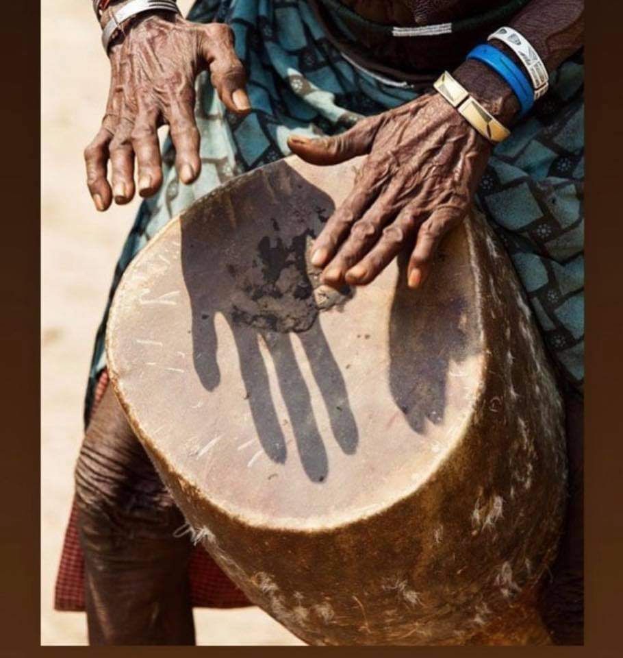 The indigenous drum's resonance is made to match the frequency of the human heart, and this is why it is used in sacred ceremonies because it can induce a trance state that can access the etheric body.

The sounds from the drum have the power to heal the body, the neural system