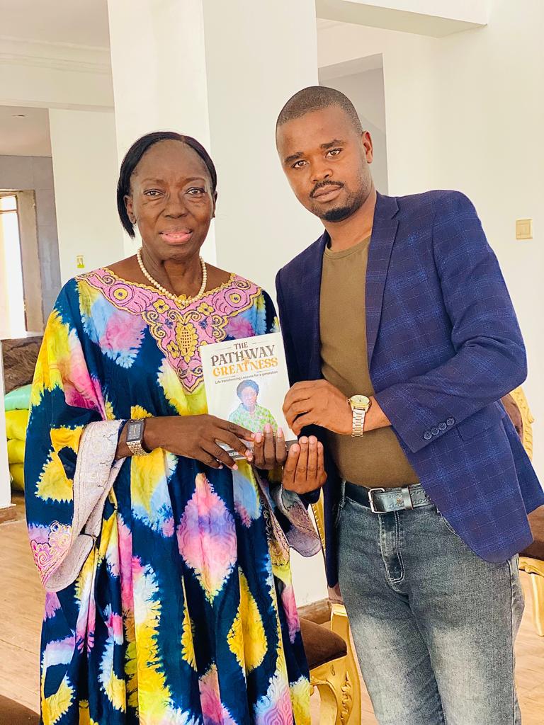 Chief Sentongo purchased a copy of my book. The 1st Gombolola Chief to purchase Pathway to Greatness