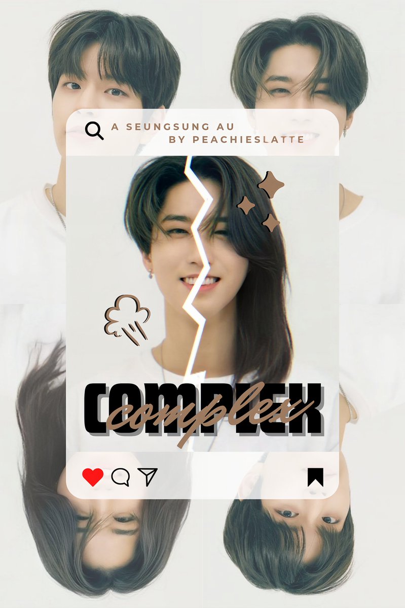 peachieslatte's tweet photo. ↬𝐂𝐎𝐌𝐏𝐋𝐄𝐗

❛ Gimana ya jadinya kalo si kembar dengan beda kepribadian ini jatuh cinta dengan orang yang sama? ❜

—a seungsung alternative universe
© peachieslatte https://t.co/9pIrLPcl7F