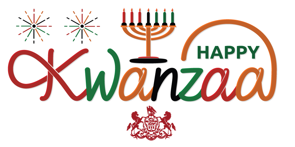 Holiday celebrations continue today with the first day of Kwanzaa, a week-long celebration of African-American and Pan-African cultures. To all those who celebrate, Happy Kwanzaa!