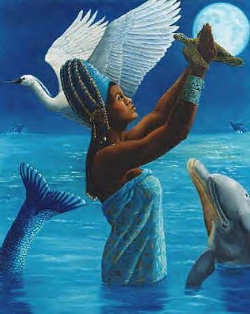 The divine feminine power rises up under the #cancermoon #fullmoon tonight. 
Opening a portal into 2024; rising up into the  priestess path. those with the blood of the divine &amp; dark feminine energy within will feel the pull to reclaim the power lost to trauma/shame/guilt &amp; rise.