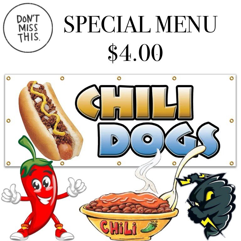 WrestlingESHS's tweet photo. New Year, New Concessions SPECIAL! Jan 2nd the Special Ingredient will be Chili🌶️! You do NOT want to miss this! Bring that $5 bill Aunt Sally stuffed in your stocking, b/c the Boosters are serving YUM! @AntlersGirls @GHS__Wrestling @BEAwrestling @mwcatswrestling #RollStorm #2lb https://t.co/7gLKMTBBFK