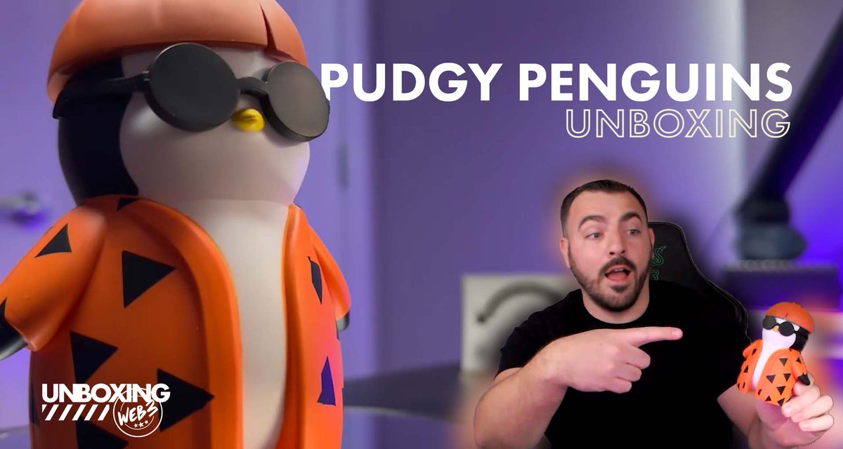 Unboxing Web3 (@unboxingweb3) on Twitter photo I hope everyone celebrating Christmas had an amazing day. We got to unbox some <a href="/pudgypenguins/">Pudgy Penguins</a> figurines and they were awesome!
Find out what we rated the toys, and view the full video by finding the link in the comments below! π I hope everyone celebrating Christmas had an amazing day. We got to unbox some <a href="/pudgypenguins/">Pudgy Penguins</a> figurines and they were awesome!
Find out what we rated the toys, and view the full video by finding the link in the comments below! π