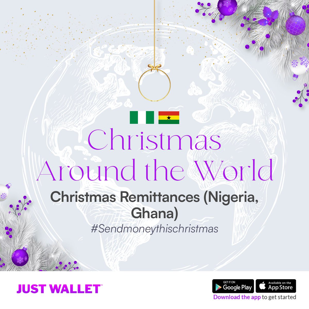 Justwallet_HQ's tweet photo. In countries like Nigeria and Ghana, people living abroad send money to their families during the Christmas season, which contributes to the local economy.

Its never too late to send money home for the perfect celebration #sendwithJustWallet
#JustWallet #Christmasaroundtheworld https://t.co/uB6cueQ0RZ