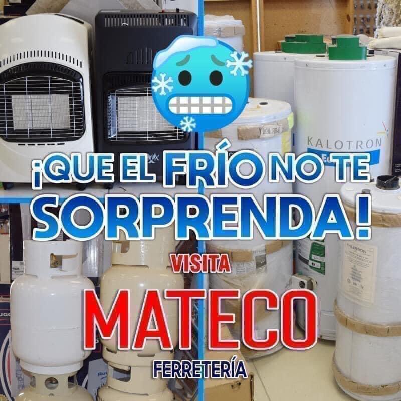 k911noticias's tweet image. #Atención #PiedrasNegras ¡Que el Frío no te sorprenda! ❄😱 Visita #MATECO Ferretería y conoce la gran variedad de artículos para esta temporada. 🤗