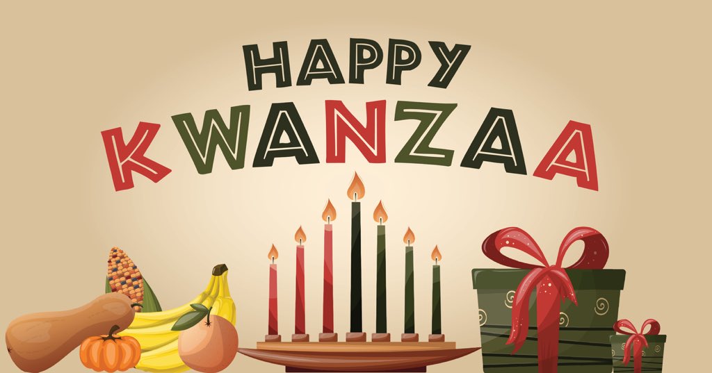 During Kwanzaa, which starts today and runs through Jan. 1, we celebrate and honor African-American culture, heritage and values. I hope those celebrating have an enjoyable holiday.