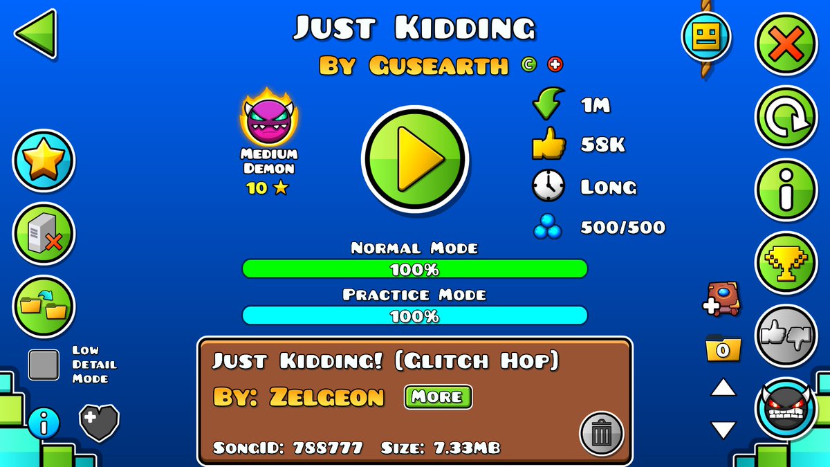 Gusearth1's tweet photo. "Just Kidding" by @gmdcodex, Marwec, and myself is now certified Diamond with 1M downloads!! This is my first-ever Diamond-certified level. Thank you all for the support https://t.co/Lt7260p5Yx