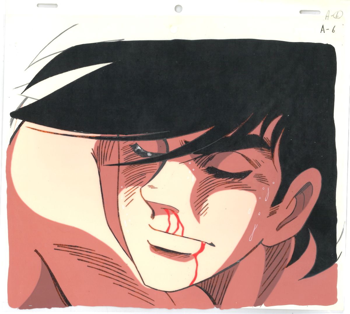 セル画 あしたのジョー2 その2 矢吹丈 めんどくさかっ anime cel セル画 あしたのジョー2 その2 矢吹丈 めんどくさかっ anime cel