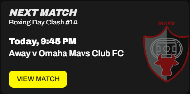 Patagonia_MFC's tweet photo. We won a Tournament Ticket in the #MFLXmas Advent Calendar and will play 'Omaha Mavs Club FC' in a Boxing Day Clash later today. ๐
#VamosPatagoniaPenguins ๐ง #playMFL โฝ๏ธ https://t.co/t29fVd0IOv